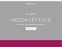 Tablet Screenshot of heddalettuce.com